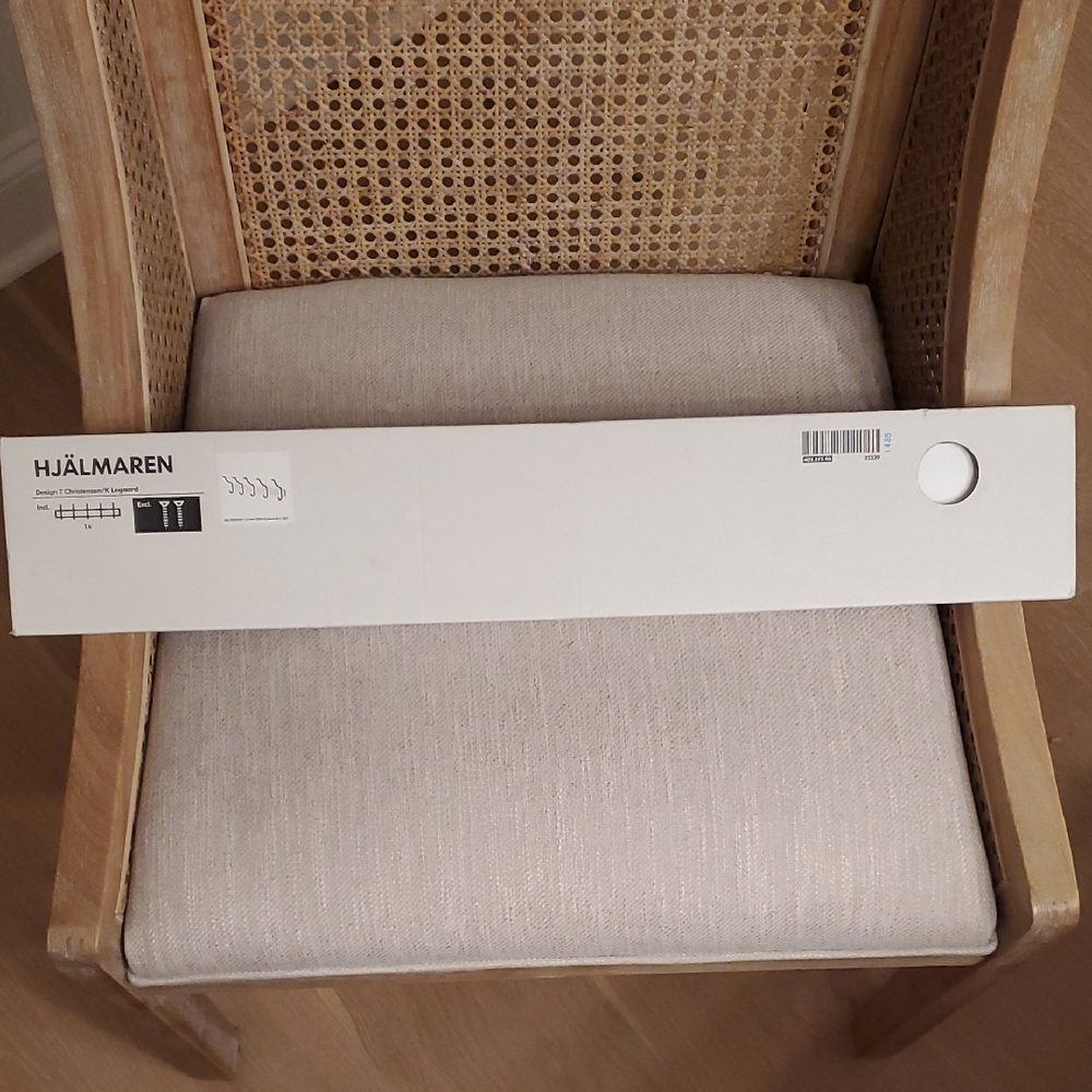 IKEA HJÄLMAREN Hook Rack White New In Box